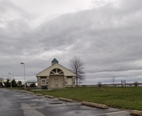 Restrooms only opened during season.