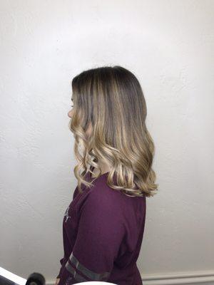 Balayage done by me