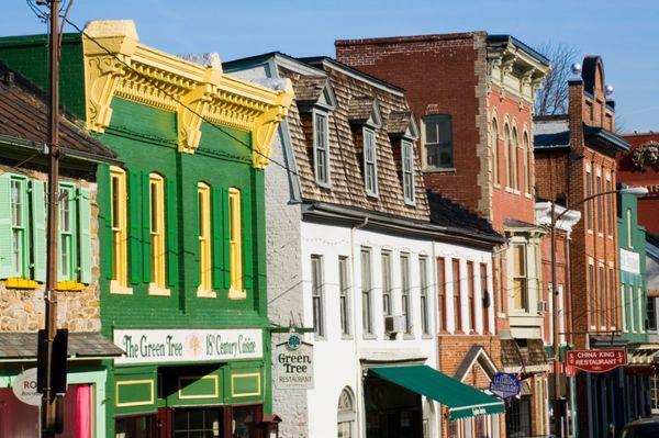 Historic downtown Leesburg