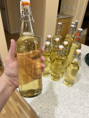 Orange blossom traditional honey mead.