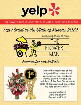 TOP FLORIST IN KANSAS