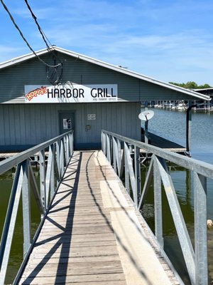 Restaurant on the dock