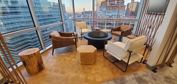 Boston Consulting Group - Endgrain wood floor