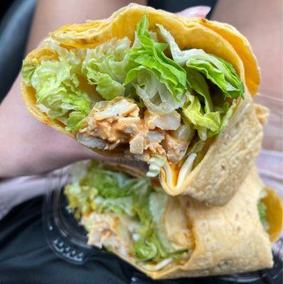 Is this a Buffalo chicken wrap or lettuce wrap?