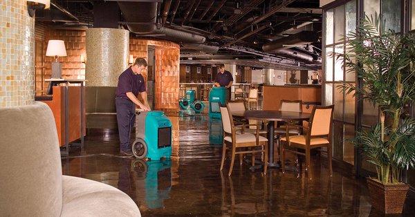 Water damage restoration