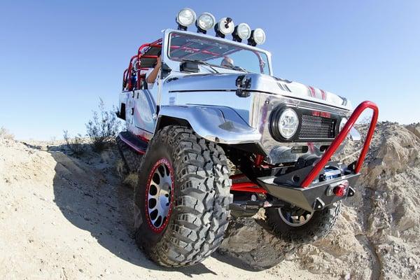 The RSO Sniper, a one-off vehicle that promotes Rock Solid Off-road at shows like the Off Road Expo, Sand Sport Super Show, and SEMA