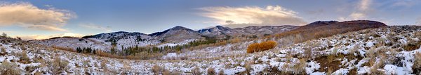 Early winter in Park City.