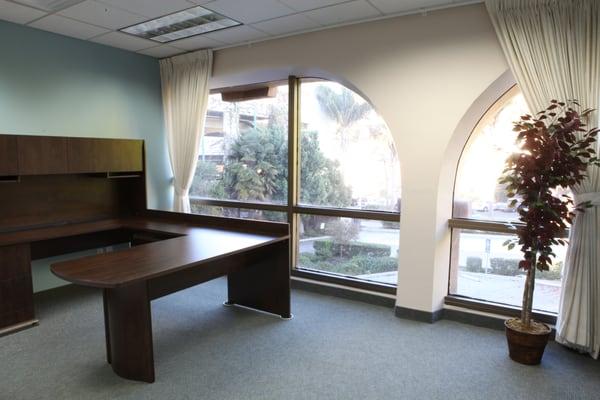 Furnished offices are ready for you. Move-in ready with wired and wireless high speed internet.