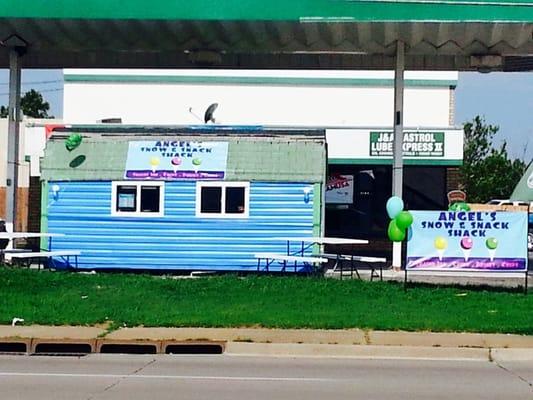 Just opened yesterday! Best shaved Ice in tulsa! It's the softest shaved ice almost like snow and many many flavors!