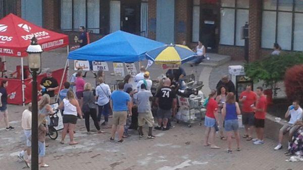 Momma Wades' at the Taste of Cuyahoga Falls.