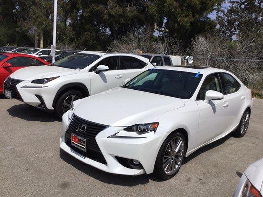 One of our dealer accounts. DCH Lexus of Santa Barbara