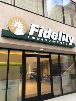 Exterior of FIDELITY Investments