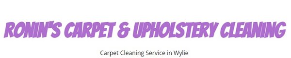 Ronin's Carpet & Upholstery Cleaning