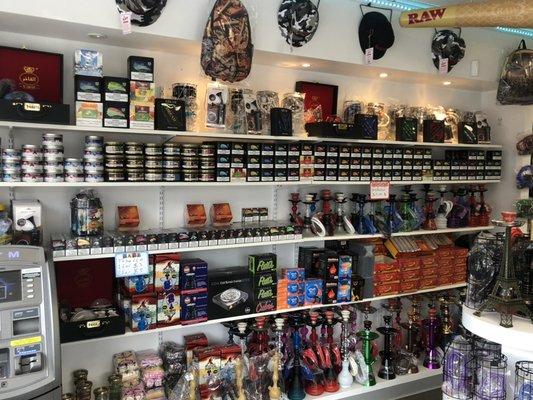 All hooka products available