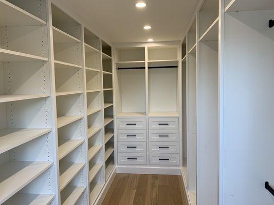 Master closet