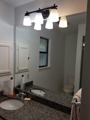 Mirror with 1" Beveled Edge