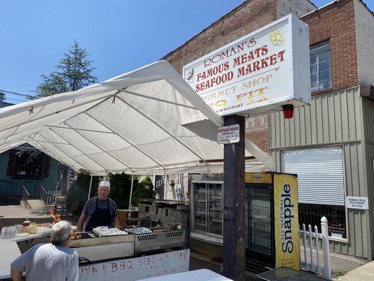 BBQ tent