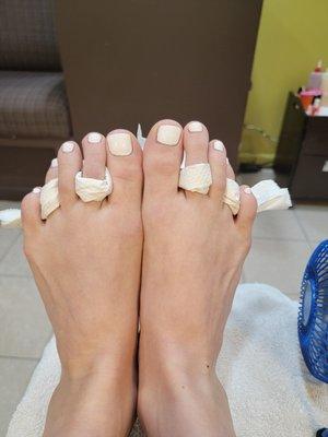 Regular pedicure