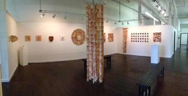 Alchemy Of Tea, Cornelius Arts Center. Beautiful and intimate exhibition set inside a 1920's cotton mill.