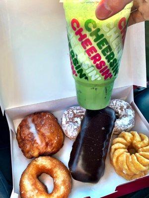 Daily matcha and donuts for my coworkers.