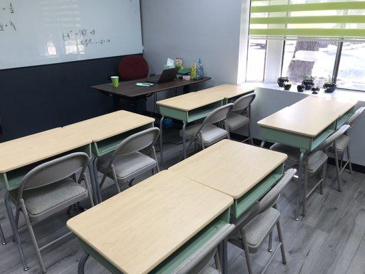 Spacious classrooms