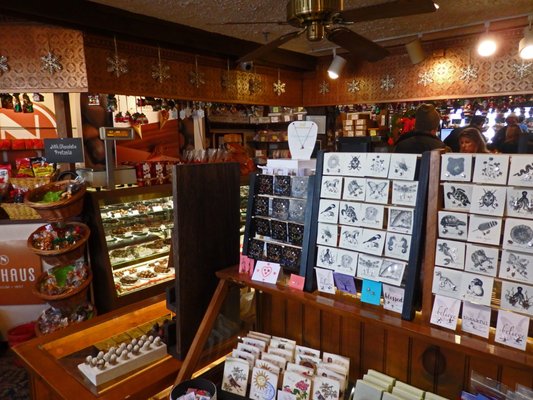 Cards & Chocolate Display