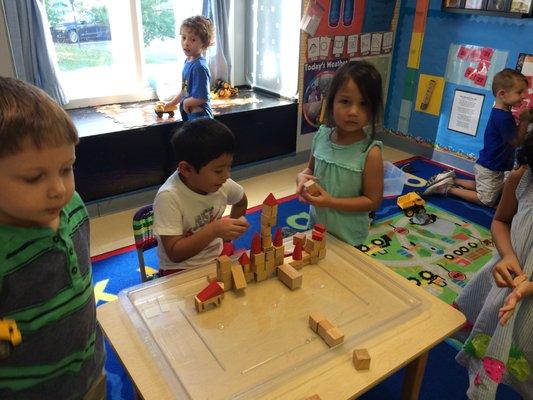 Busy Builders hard at work.