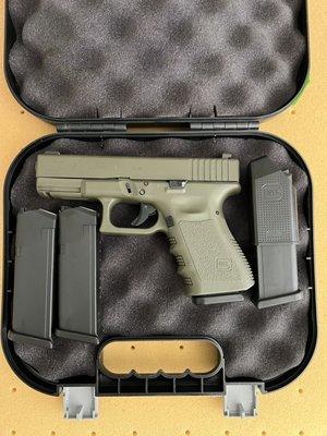 Glock 19 in a Custom OD