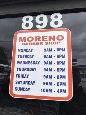 Moreno Barber Shop