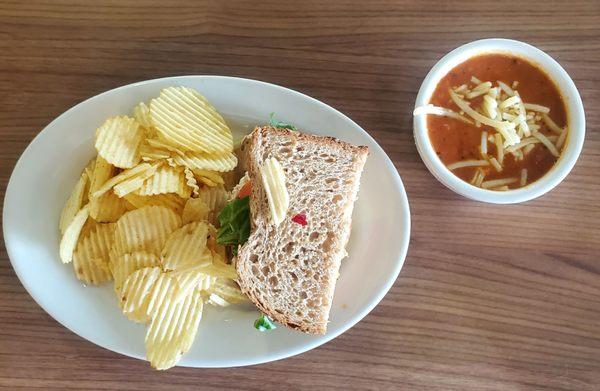 Manager's Special: Half sandwich and soup