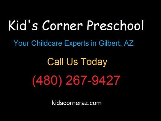 Daycare in Gilbert, AZ |  call us today (480) 267-9427