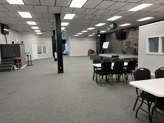 Event space for up to 200 people