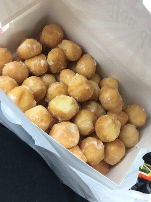 Yummy donut holes!