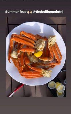 Snow crabs for the win!