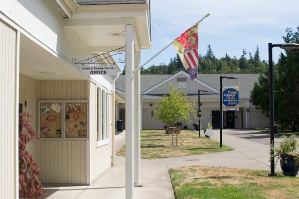 Entrance to Lane Child and Family Center