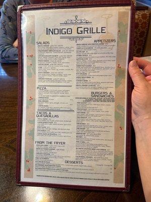 Food  menu