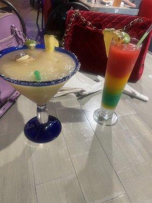 Hennessy Margarita & Hawaiian margarita