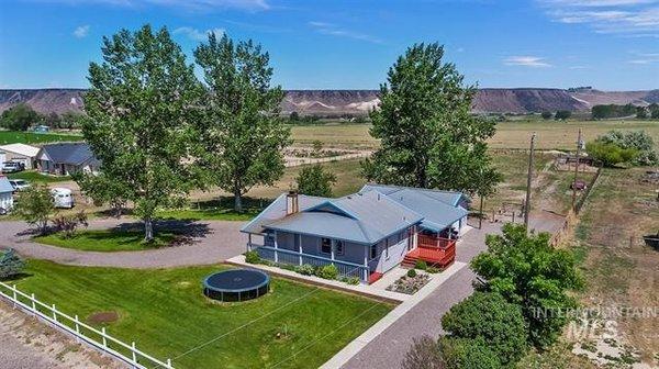 Can you say acreage? This home was in Melba, ID