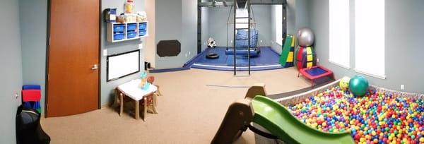 Our sensory gym...full of sensory FUN!