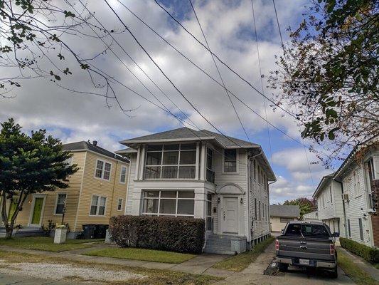 A completed roofing project in New Orleans, Louisiana by Storm Guard Roofing and Construction.