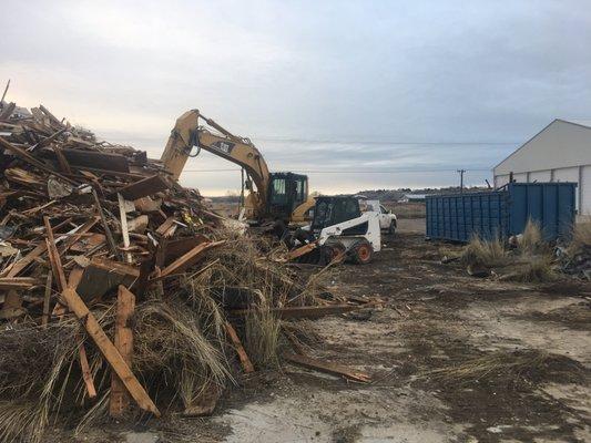 Demolition/ excavation/ property clean up/ equipment