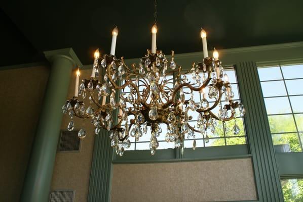 Main lobby chandelier