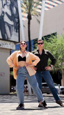 Dancing in Downtown Phoenix AZ