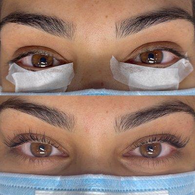 Lash lift + tinted by Nikki