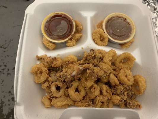 Fried calamari