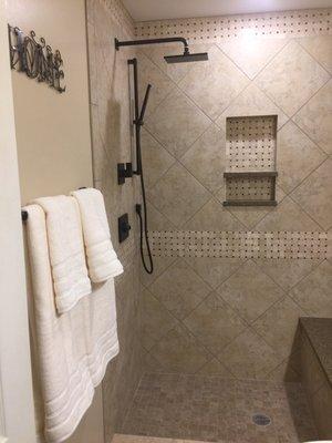 Just finished these bathroom remodels call today for a free quote 365-2223