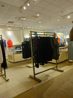 Inside store