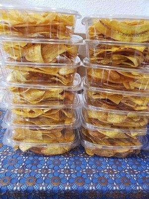 *tostadas de platano  (Tajaditas )