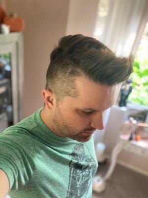 Men's haircut