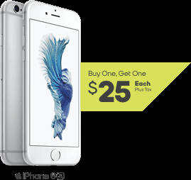 Switch to Boost Mobile Today at AP Wireless and BUY ONE iPhone 6S GET ONE iPhone 6S for $25 Each!!! at AP Wireless - 6001 Jaguar Dr #101